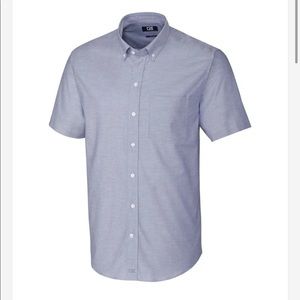 Cutter and buck worn once short sleeve button down